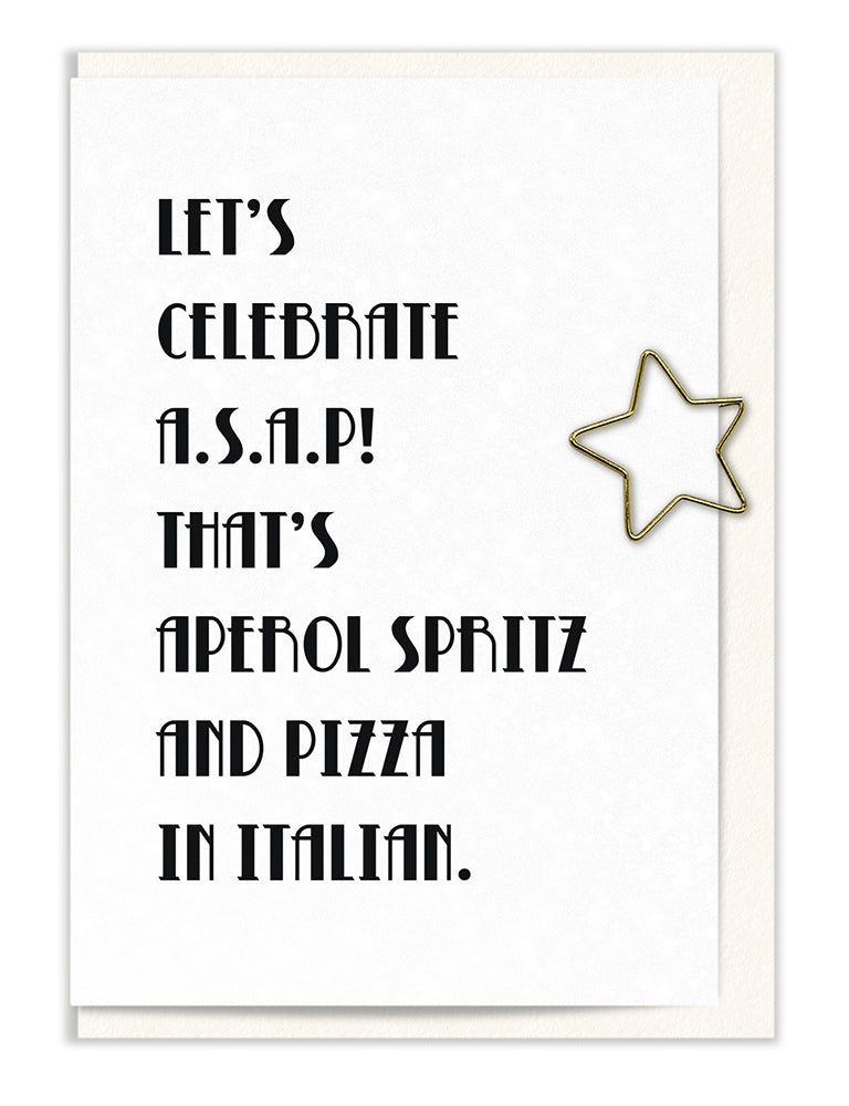 Let's Celebrate A.S.A.P.
