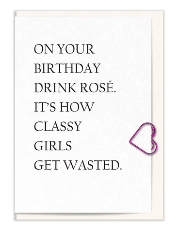On Your Birthday Drink Rosé