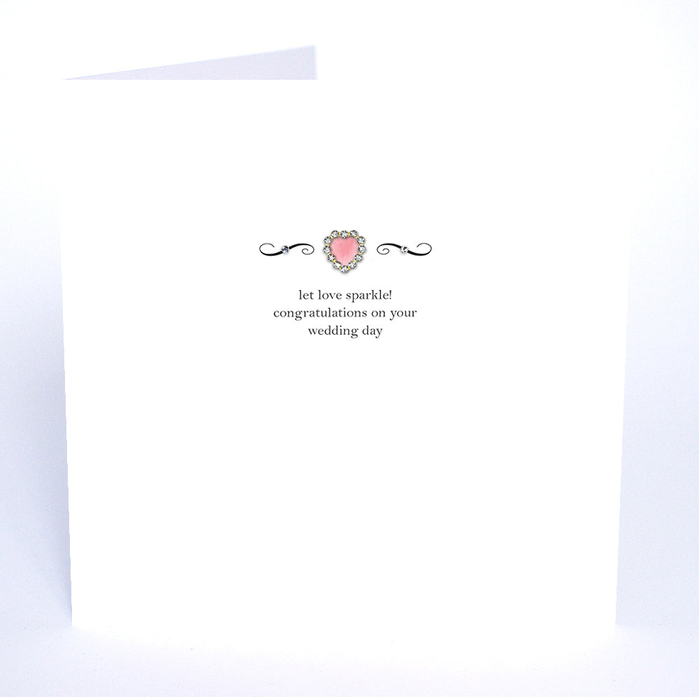 Let Love Sparkle! Congratulations On Your Wedding Day