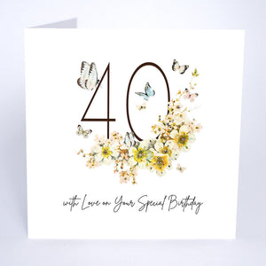 40 With Love on Your Special Birthday