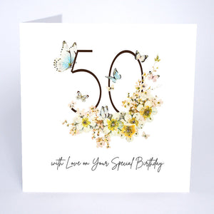 50 With Love on Your Special Birthday