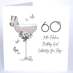 60 Fabulous Birthday Girl - Celebrating You Today!