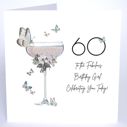 60 Fabulous Birthday Girl - Celebrating You Today!