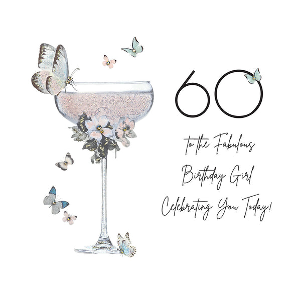 60 Fabulous Birthday Girl - Celebrating You Today!