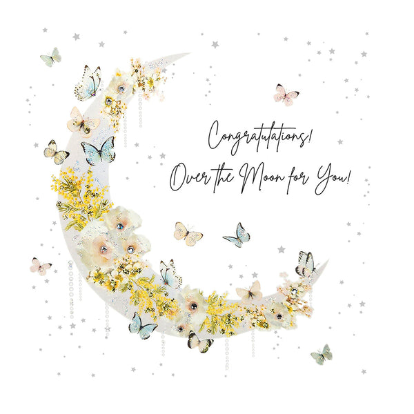 Congratulations Over The Moon For You!