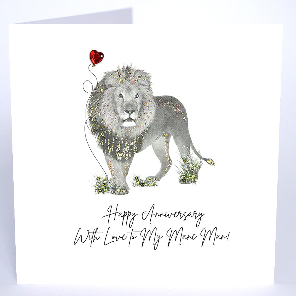 Happy Anniversary to My Mane Man!
