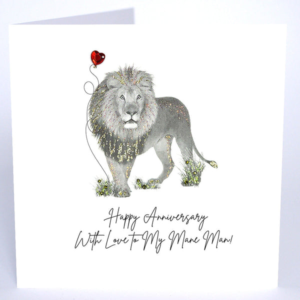 Happy Anniversary to My Mane Man!
