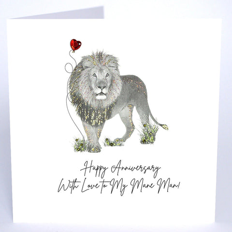 Happy Anniversary to My Mane Man!