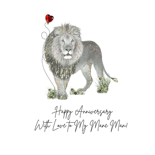 Happy Anniversary to My Mane Man!