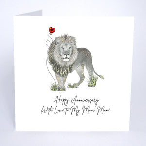 Happy Anniversary Mane Man