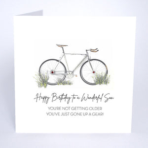 To a Wonderful Son You're Not Getting Older...