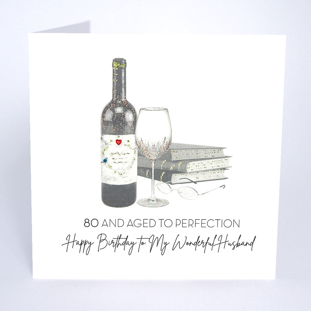 80 Aged To Perfection - Wonderful Husband