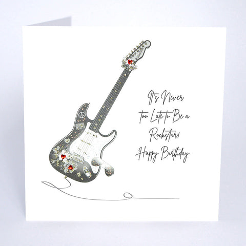 It's Never too Late to Be a Rockstar! Happy Birthday