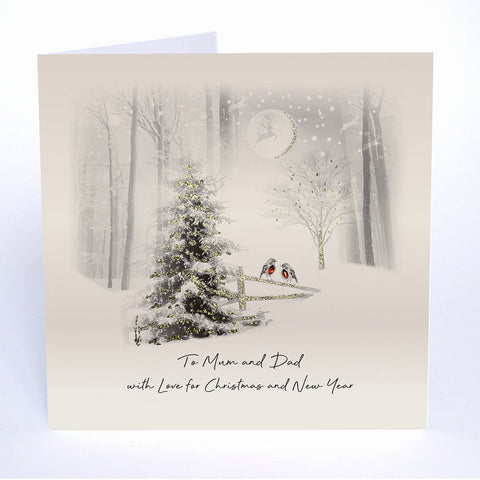 To Mum and Dad with Love for Christmas and New Year