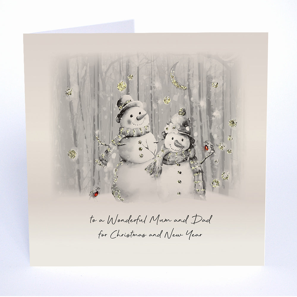 To a Wonderful Mum and Dad for Christmas and New Year