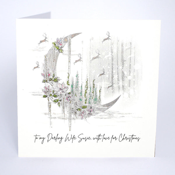 PERSONALISE FOR HER… To my Darling Wife, Fiancée, Girlfriend, Daughter etc
