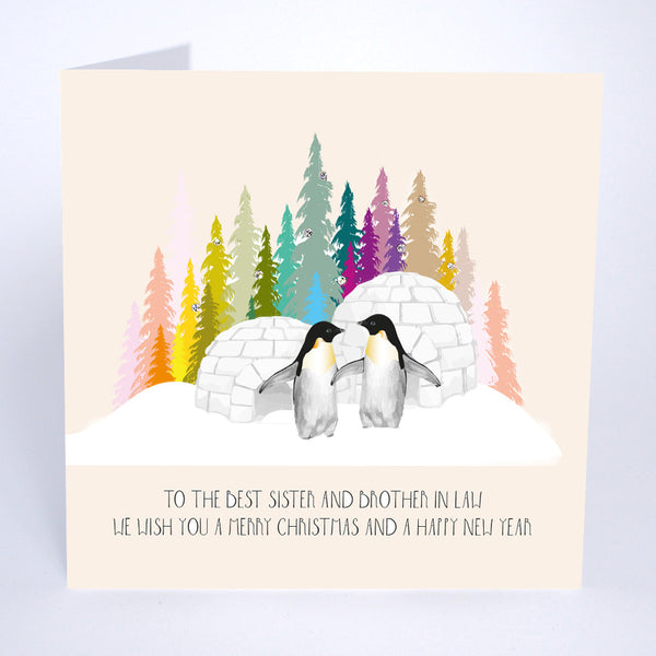 PERSONALISE FOR THEM… To the Best Sister and Brother in Law, Brother and Sister in Law, Friends etc