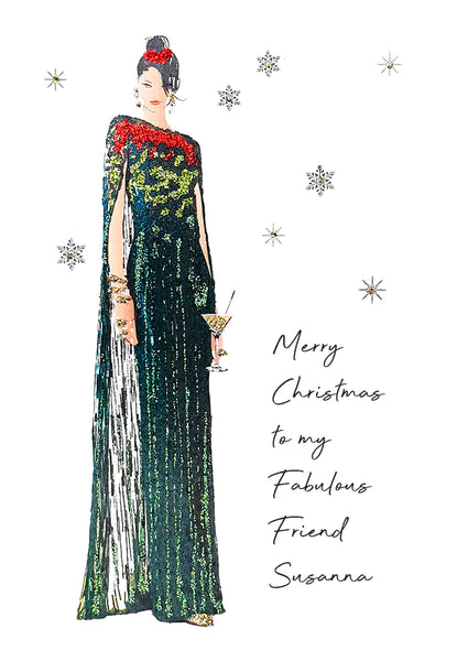 PERSONALISE FOR… Merry Christmas to my Fabulous Friend, Sister, Mum etc