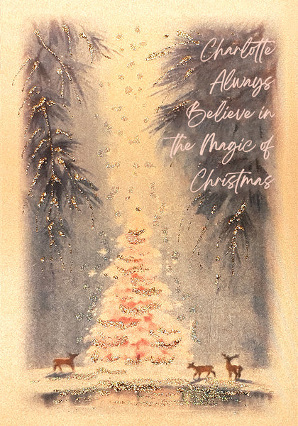 PERSONALISE FOR… Always Believe in the Magic of Christmas