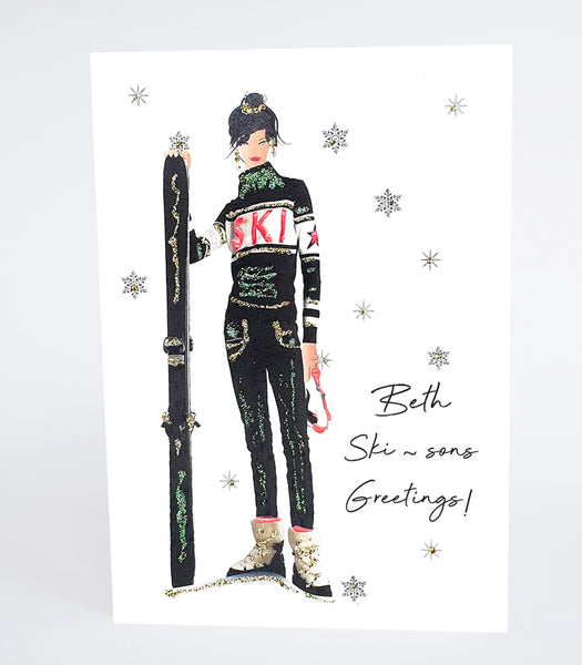 PERSONALISE FOR… Ski-sons Greetings