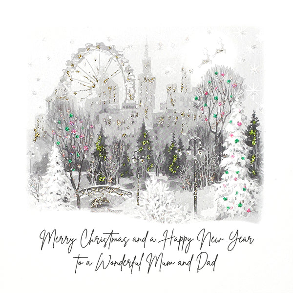 PERSONALISE FOR THEM… Merry Christmas ... to a Wonderful Mum and Dad, Both Of You etc