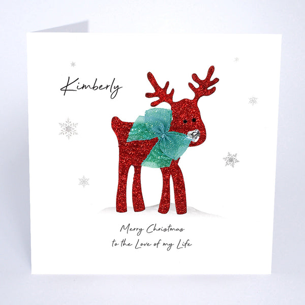 PERSONALISE FOR… Merry Christmas to the Love of my Life, Wife, Girlfriend etc