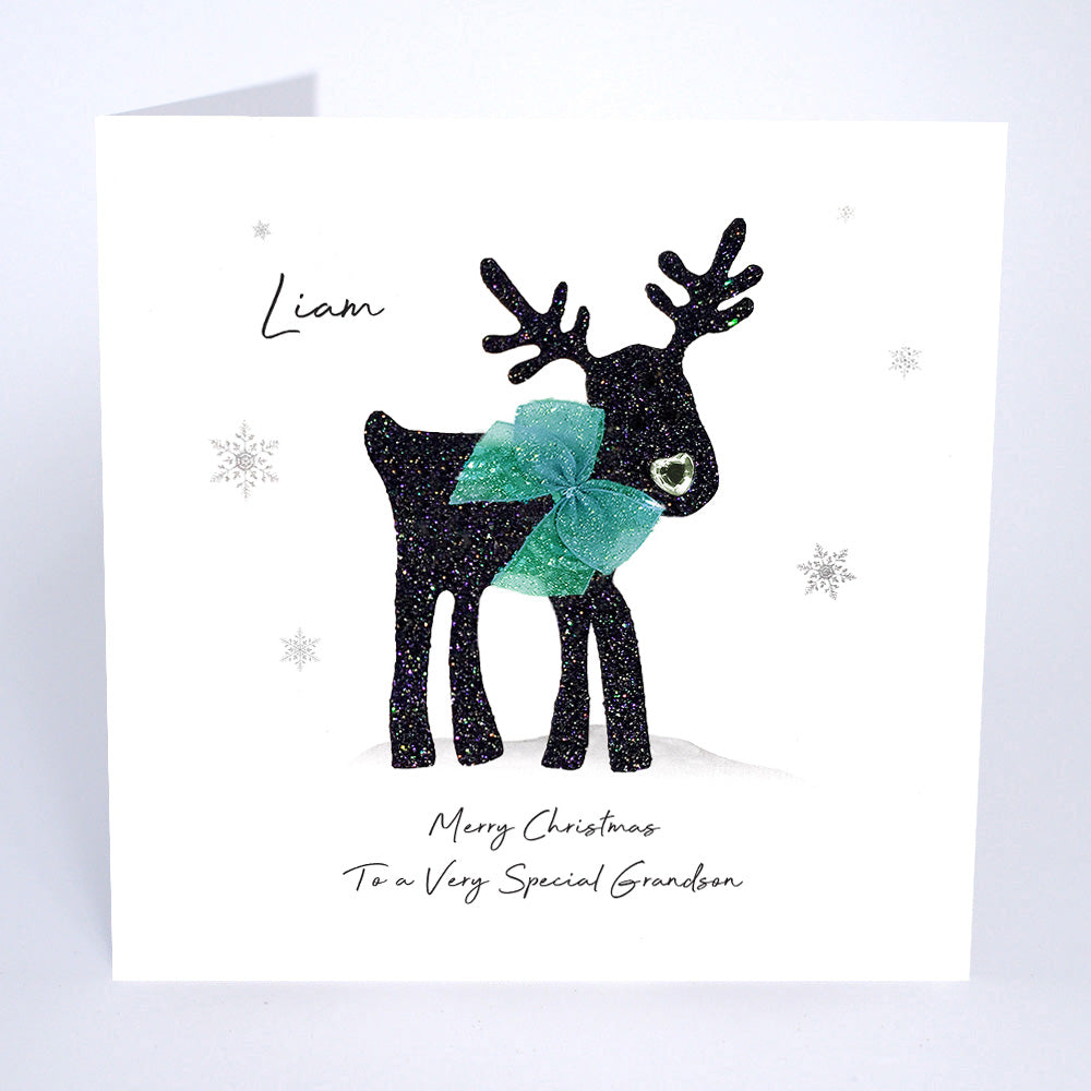 PERSONALISE FOR HIM… Merry Christmas to a Very Special Grandson, Son etc
