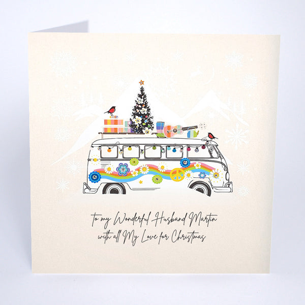 PERSONALISE FOR HIM… To my Wonderful Husband with all My Love for Christmas
