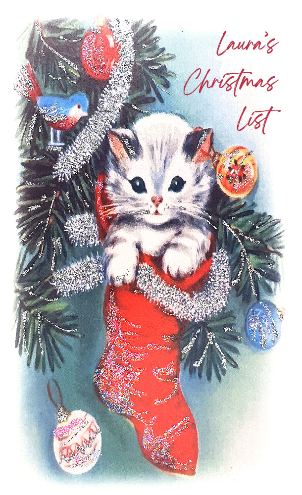 PERSONALISE FOR… Laura's Christmas List