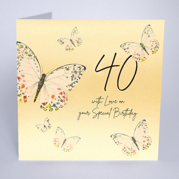40 With Love On Your Special Birthday