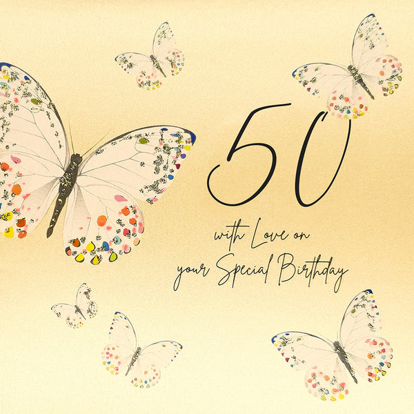 50 With Love On Your Special Birthday