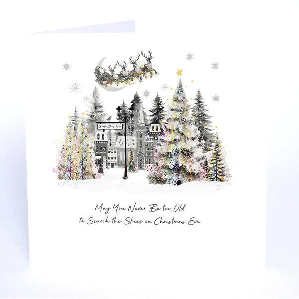 May You Never Be too Old to Search the Skies on Christmas Eve