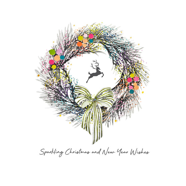 Sparkling Christmas and New Year Wishes