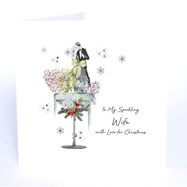 To My Sparkling Wife with Love for Christmas
