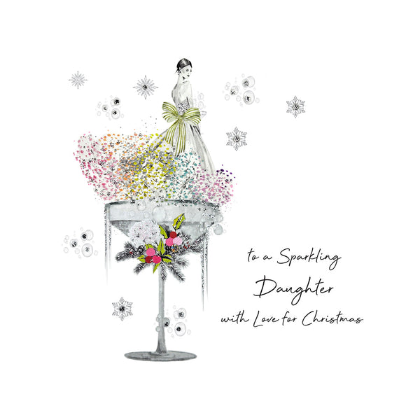 To a Sparkling Daughter With Love For Christmas
