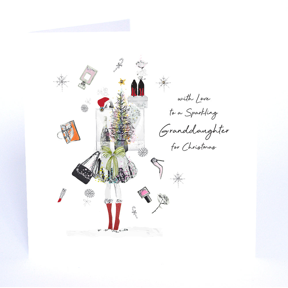 With Love to a Sparkling Granddaughter for Christmas