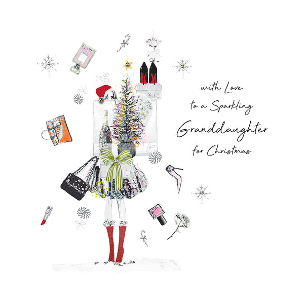 With Love to a Sparkling Granddaughter for Christmas