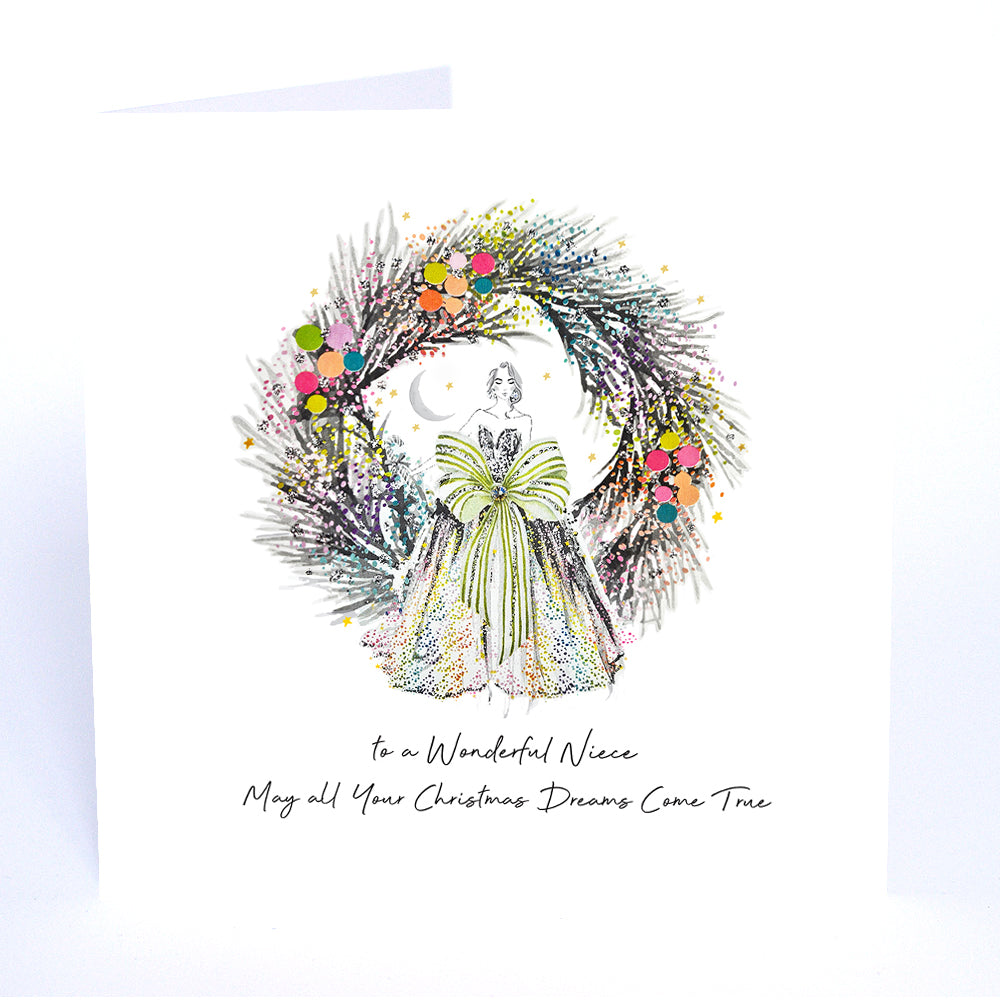 To a Wonderful Niece May all Your Christmas Dreams Come True