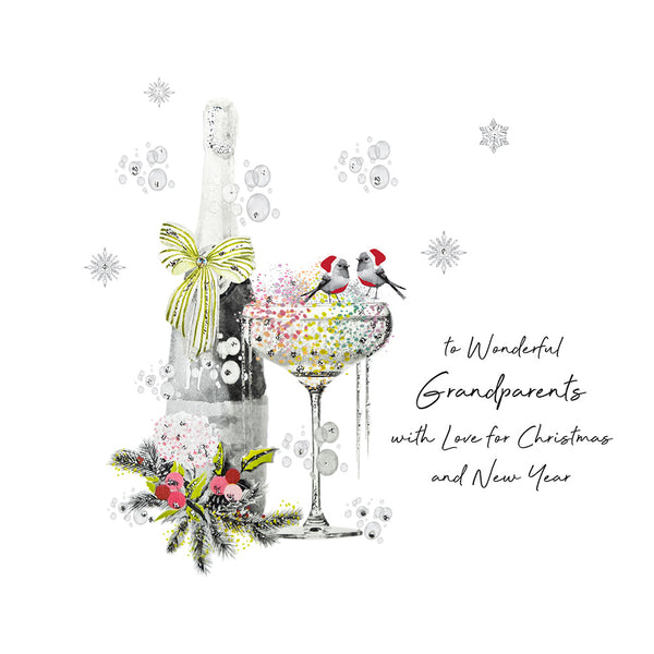 To Wonderful Grandparents with Love for Christmas and New Year