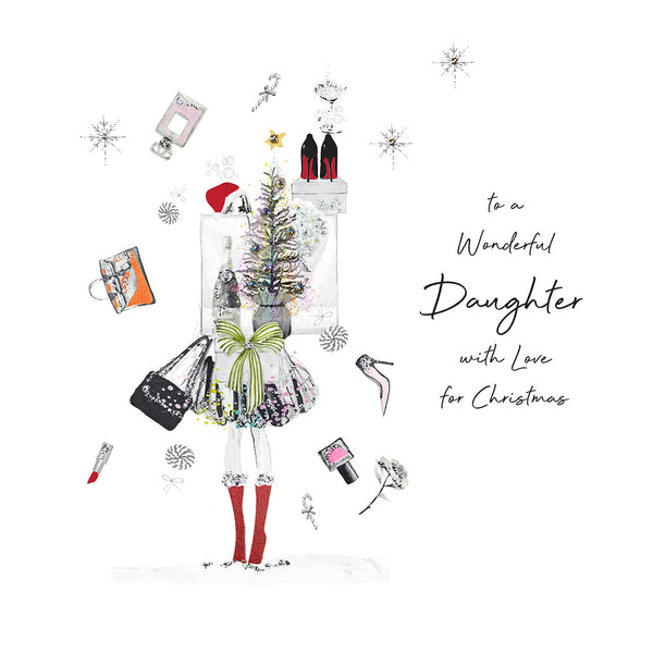 To a Wonderful Daughter with Love for Christmas
