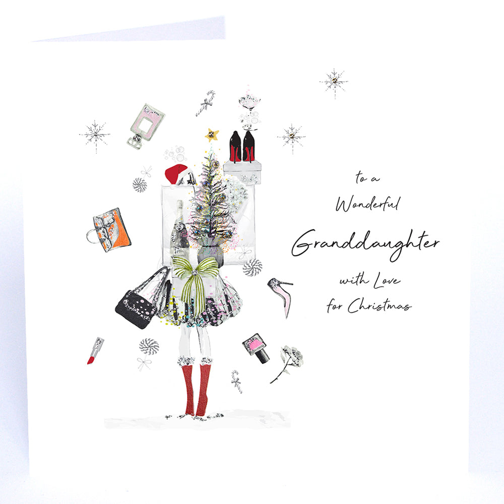 To a Wonderful Granddaughter with Love for Christmas