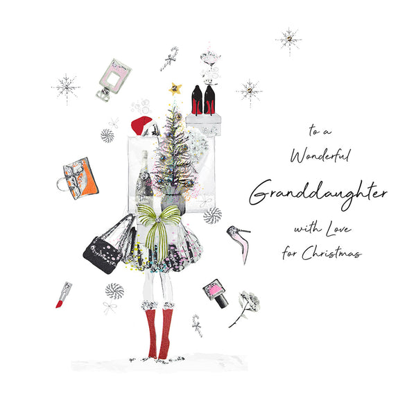 To a Wonderful Granddaughter with Love for Christmas