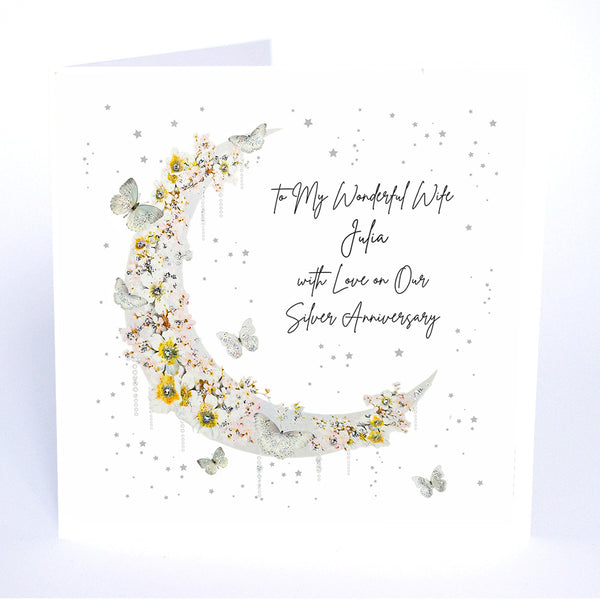 With Love on Our Silver Anniversary (Moon)