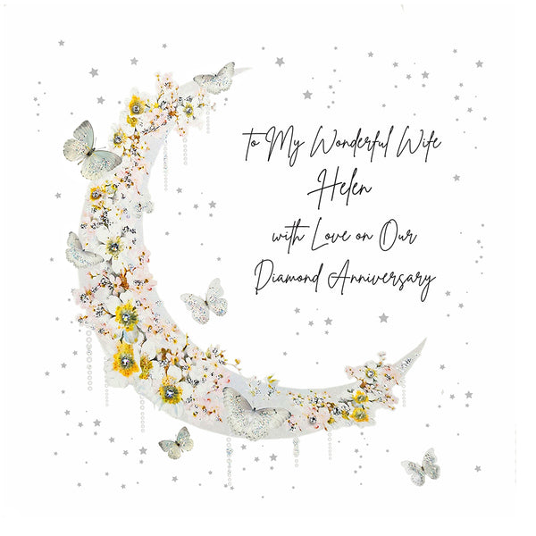 With Love on Our Diamond Anniversary (Moon)