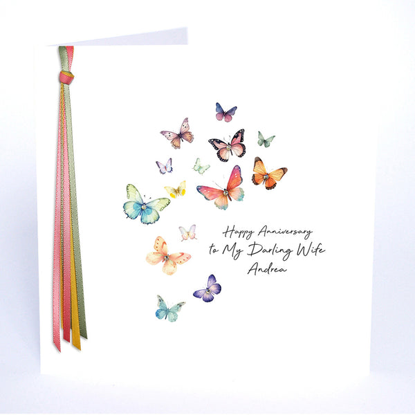 Happy Anniversary to My Darling Wife (Butterflies)