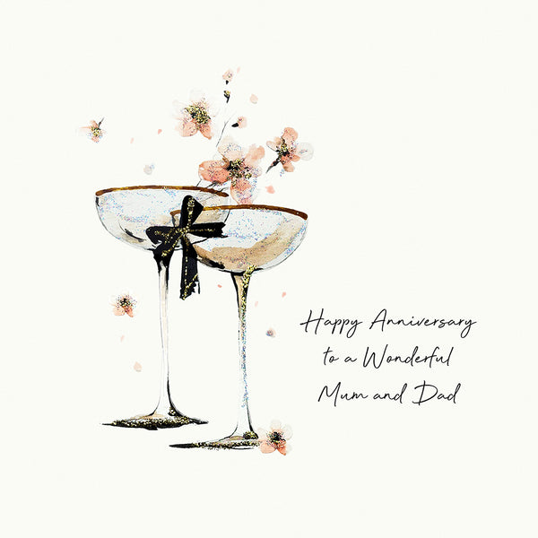 Happy Anniversary to a Wonderful Mum and Dad (Coupes)
