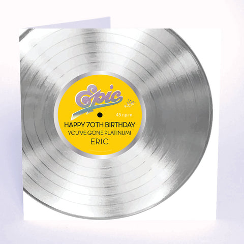 Happy 70th Birthday You've Gone Platinum!