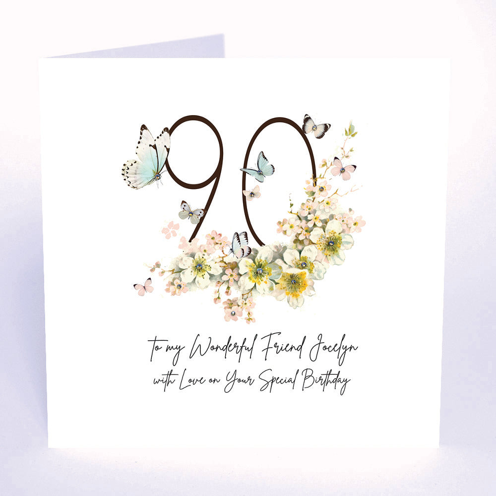 90 With Love on Your Special Birthday