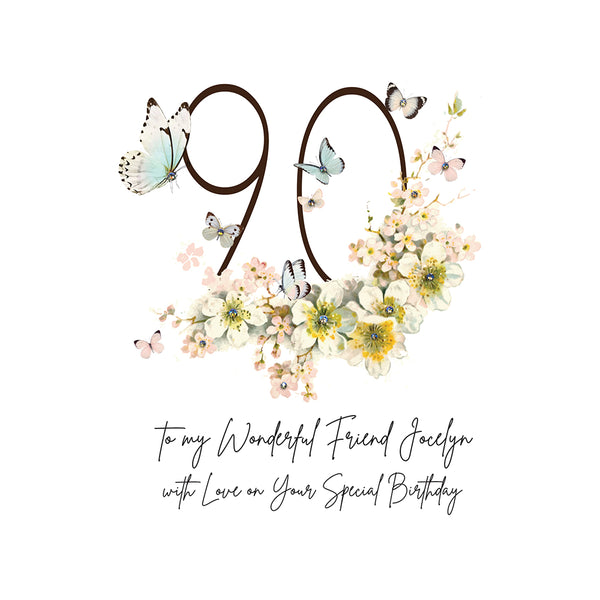 90 With Love on Your Special Birthday