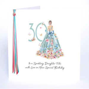 30 To a Sparkling Daughter with Love (Flower Dress)